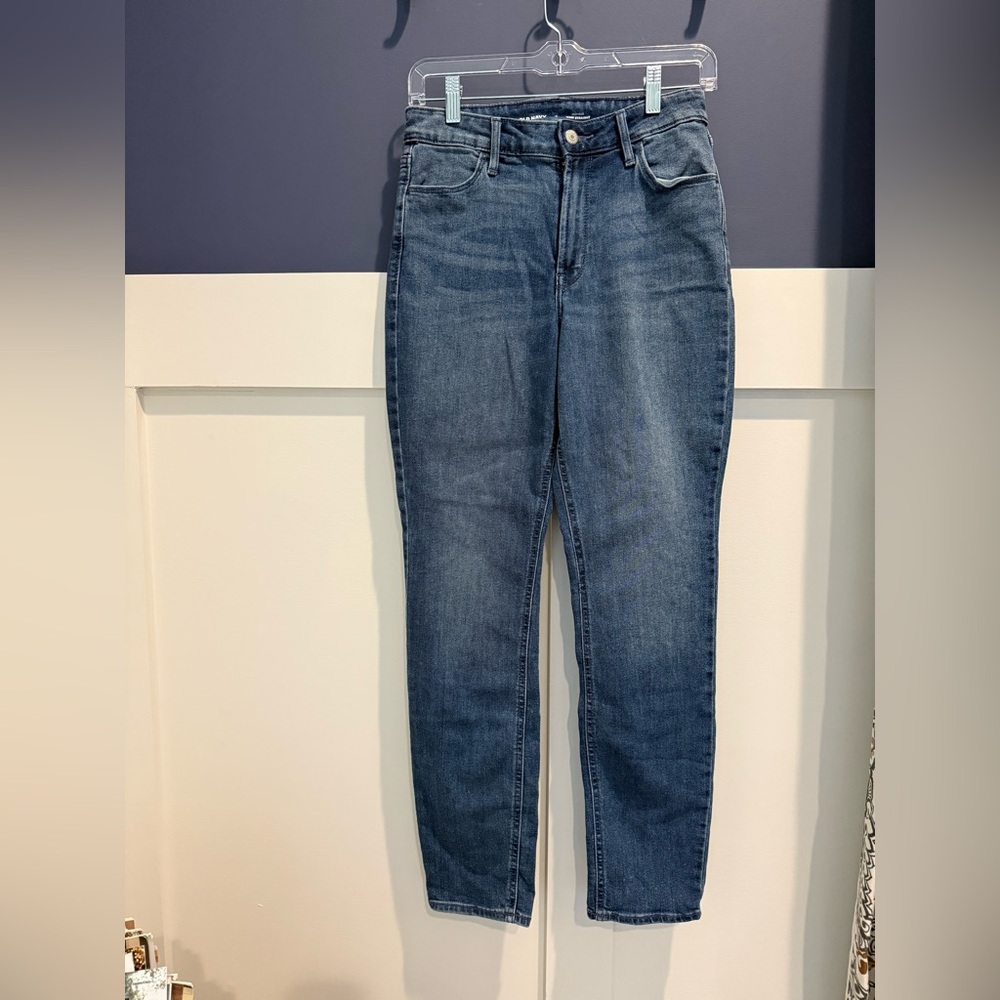 Old Navy Women's High Rise Straight Leg Jeans Size 4